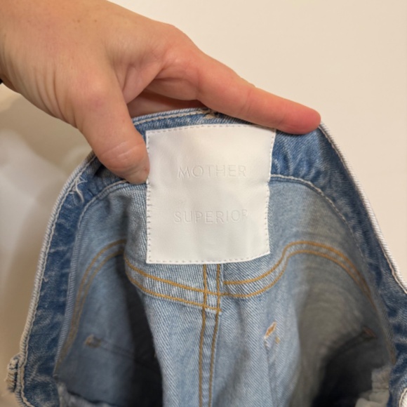 MOTHER The Tripper Cutoff Fray Denim Shorts | Size 26 - Picture 7 of 10